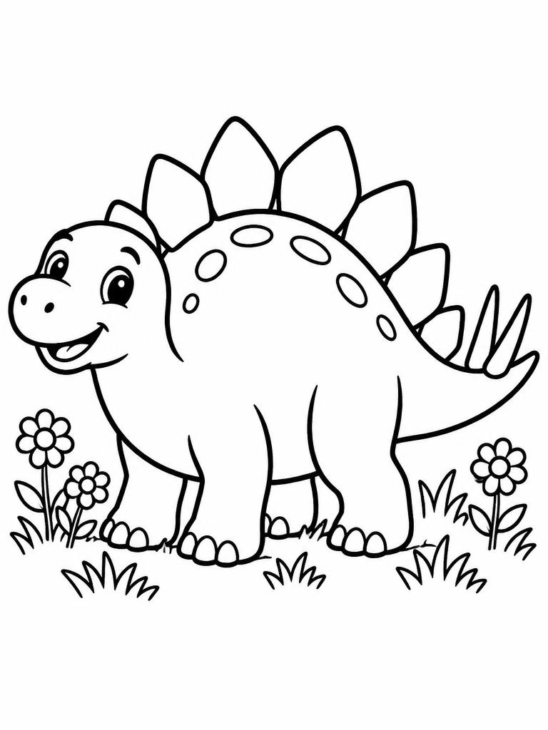 Sunny Stego coloring page